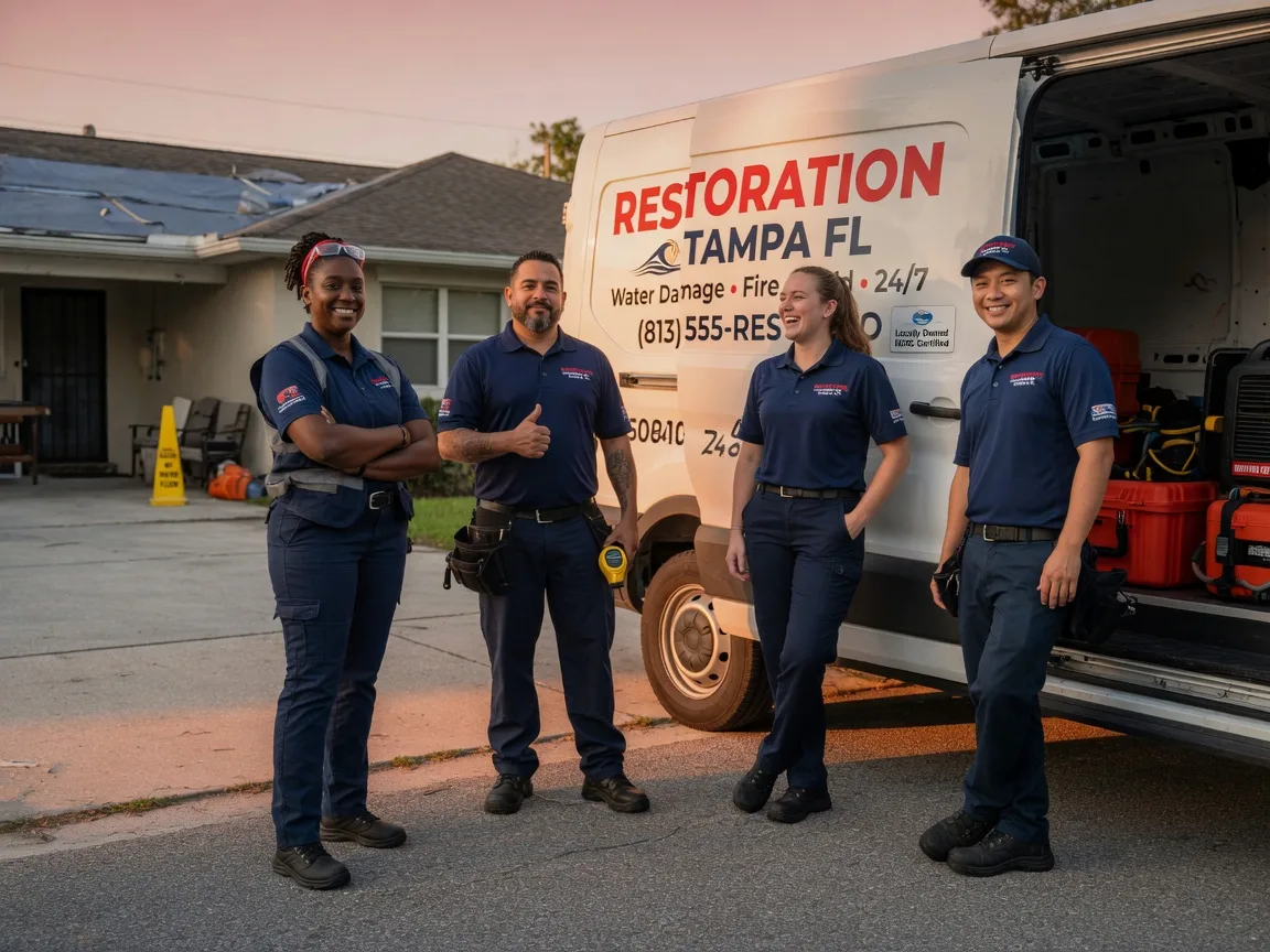 Water Damage Restoration company in Pineville, PA